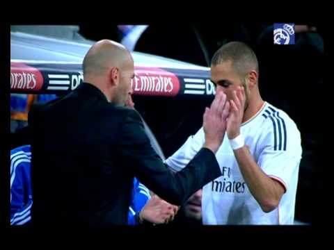 Zinedine Zidane with Real Madrid