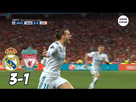 Real Madrid vs Liverpool 3-1 Resumen Completo Final 2018
