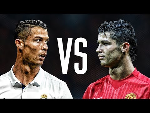 Cristiano Ronaldo Manchester United VS Cristiano Ronaldo Real Madrid l HD