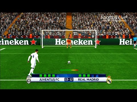 PES 2017 | Juventus vs Real Madrid | Final UEFA Champions League (UCL) | Penalty Shootout