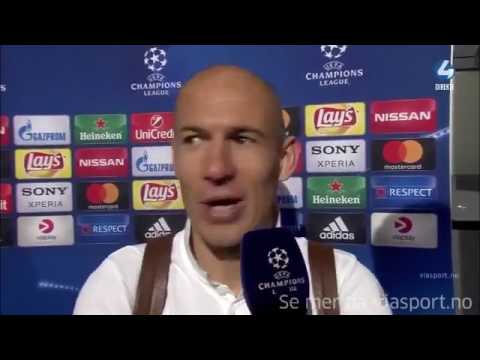 Robben says Real Madrid qualify by the referee against Bayern München