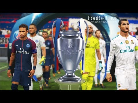 PES 2018 | UEFA Champions League Final | Real Madrid vs PSG | Gameplay PC