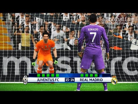 PES 2017 | Juventus vs Real Madrid | Penalty Shootout | Final UEFA Champions League [UCL]