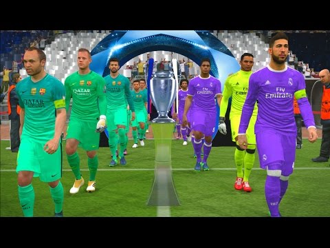 UEFA Champions League Final | Real Madrid vs Barcelona | Penalty Shootout | PES 2017 Gameplay PC