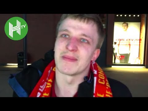 Liverpool fans in tears react after losing Champions League Final