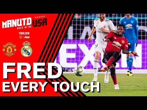 Fred | EVERY Touch v Real Madrid | Manchester United Tour 2018 Presented by Aon
