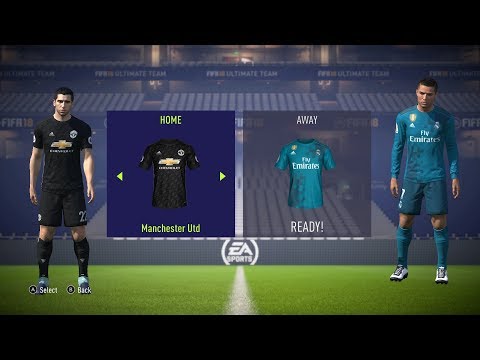 FIFA 18 Switch Gameplay – REAL MADRID vs. MANCHESTER UNITED – FULL GAME (Nintendo Switch 60fps)