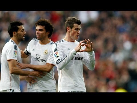 Gareth Bale Amazing Goal Real Madrid 2-0 Elche 22/02/2014