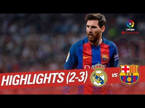 El Clásico – Resumen de Real Madrid vs FC Barcelona (2-3)