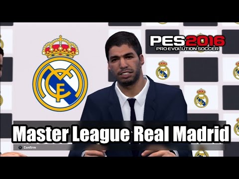 PES 2016 Master League Real Madrid Transfer