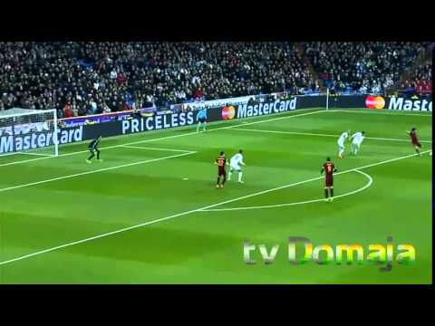 Real Madrid vs Roma 0-0 DZEKO miss 08.03.2016.
