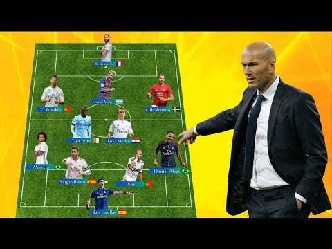 Zinédine Zidane’s Dream Team [ All Time Best XI ]