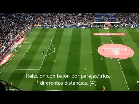 Calentamiento Pre-partido FC Barcelona vs Real Madrid (21/11/2015)