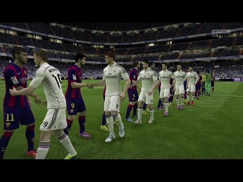 (PS4/Xbox One) FIFA 15 | Real Madrid vs FC Barcelona – Next-Gen Full Gameplay (1080p HD)