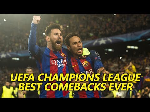 UEFA CHAMPIONS LEAGUE – BEST COMEBACKS EVER | Ft. ROMA, BARCELONA, MANCHESTER UNITED, REAL MADRID…