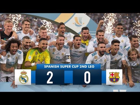 Real Madrid 2-0 Barcelona  HD 1080i (Spanish Super Cup) Full Match Highlights 16/08/17 HD