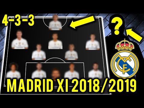 Real Madrid Possible Line Up XI 2018/2019 Ft Ronaldo? New Manager & Striker ?