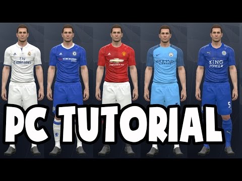 PES 2017 (PC) Original Kits and Licences Patch (Download Link + Tutorial) Pro Evolution Soccer 2017