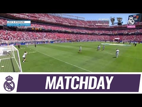 Real Madrid vs Manchester United | Pre-match warm-up!