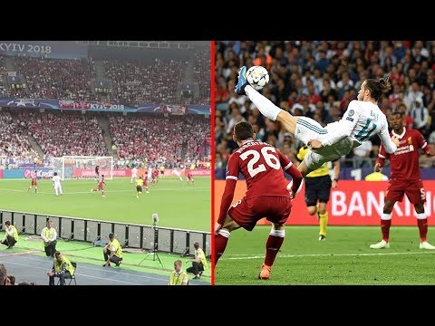 REAL MADRID VS LIVERPOOL & GARETH BALE BICYCLE KICK GOAL!!! | CHAMPIONS LEAGUE FINAL 2018