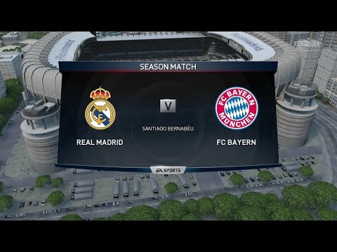 (Xbox One) FIFA 15 | Real Madrid vs Bayern Munich – Full Online Co-Op Seasons  Gameplay (1080p HD)