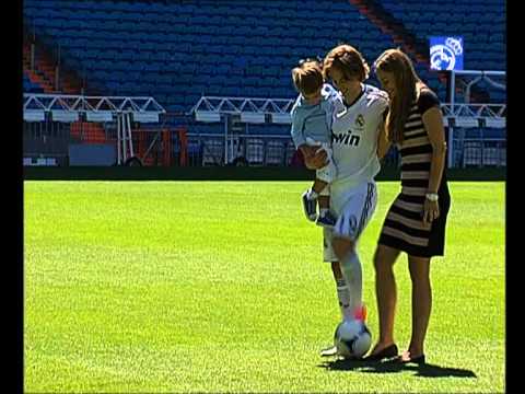 Luka Modric’s first day as a Real Madrid player