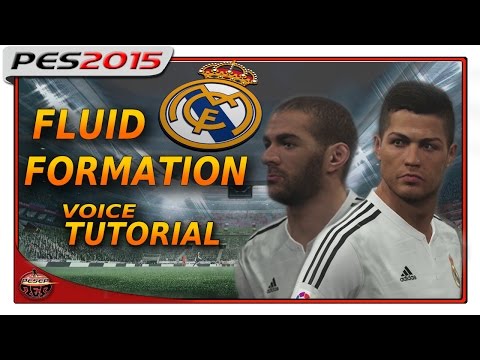 PES 2015: FLUID FORMATION TUTORIAL – REAL MADRID