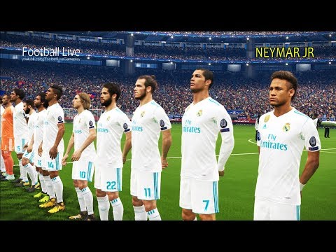 Neymar going to Real Madrid? | Barcelona vs Real Madrid | free kick | UEFA champions league PES 2018