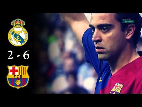 Real Madrid 2 vs Barcelona 6 (2009) Resumen Canal +