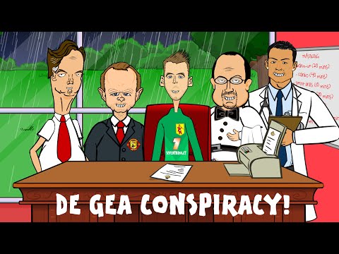 David De Gea Transfer -CONSPIRACY THEORY! (Man Utd Paperwork Real Madrid Funny Cartoon)