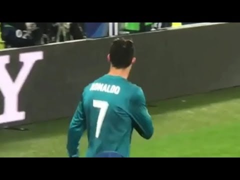 IL GOL PAZZESCO DI CRISTIANO RONALDO IN ROVESCIATA CONTRO LA JUVENTUS – CHAMPIONS – JUVE-REAL MADRID