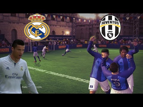 FINAL DE LA CHAMPIONS – REAL MADRID VS JUVENTUS – FUTBOL SALA – FIFA STREET