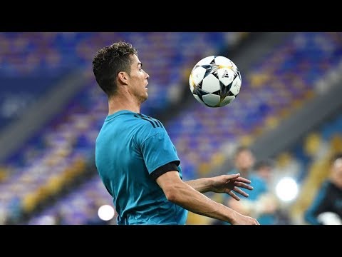 Cristiano Ronaldo Training before the UEFA Champions League Final 2018 | Real Madrid Vs Liverpool