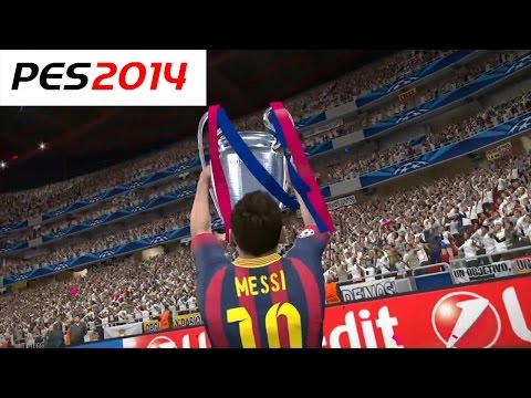 PES 2014 – UEFA Champions League Final – FC Barcelona vs Real Madrid – Penalty Shootout