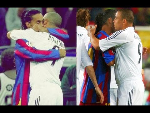 Ronaldo vs Ronaldinho ( Barcelona vs Real Madrid 05/06 )
