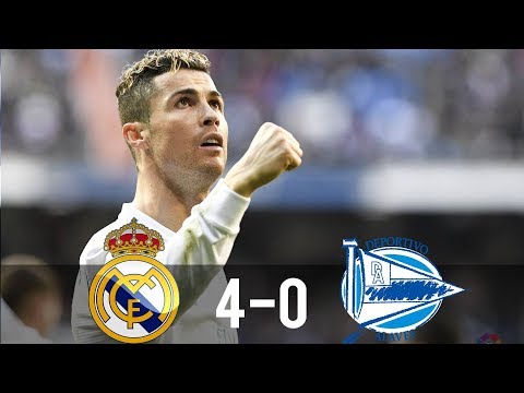 Real Madrid vs Alaves 4-0 – All Goals & Extended Highlights – La Liga 24/02/2018