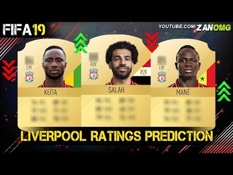 FIFA 19 | LIVERPOOL PLAYERS RATING PREDICTION!! | FT. SALAH, MANE, FIRMINO…etc