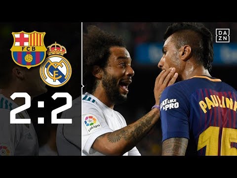 Tritte, Tore und Andres Iniesta: FC Barcelona – Real Madrid 2:2 | Highlights | LaLiga | DAZN