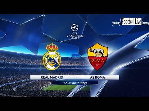 PES 2018 | Real Madrid vs AS Roma | UEFA Champions League (UCL) | Gameplay PC