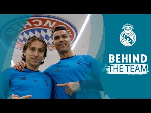 FC Bayern vs Real Madrid: Arrival in Munich and training