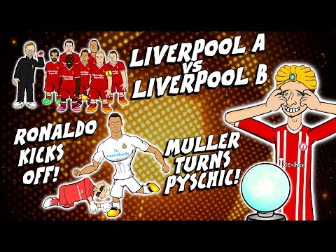 ?REAL MADRID practise shooting! ?MULLER turns PSYCHIC! ?LIVERPOOL tactics for Southampton!