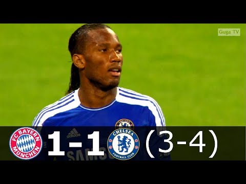 Bayern Munch vs Chelsea  1-1 (pen 3-4) – UCL Final 2012 – Highlights (English Commentary) HD