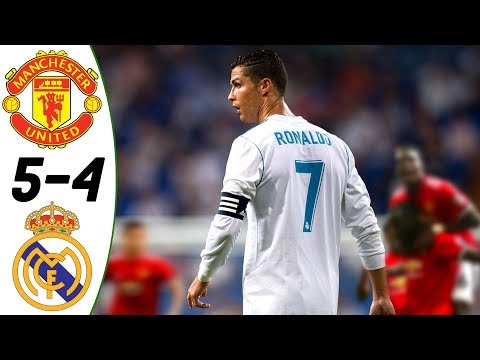 Manchester United vs Real Madrid 5:4 – All Goals & Highlights RESUMEN & GOLES (Last 3 Matches) HD