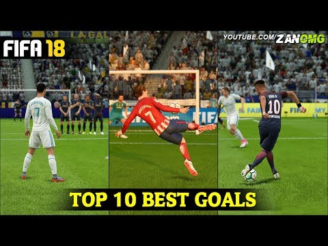 FIFA 18 | TOP 10 BEST GOALS | FT. RABONA, BICYCLE KICK, SCORPION GOALS & MORE!!! #1