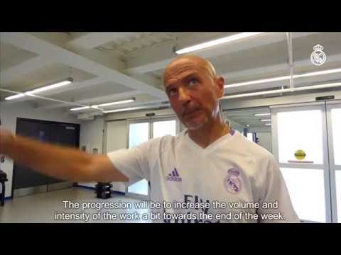 Real Madrid’s new fitness coach explains the players’ pre-season work