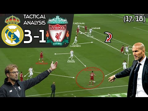 Real Madrid 3-1 Liverpool: Tactical Analysis|  Zidane’s INGENIOUS Substituion that won it for Madrid