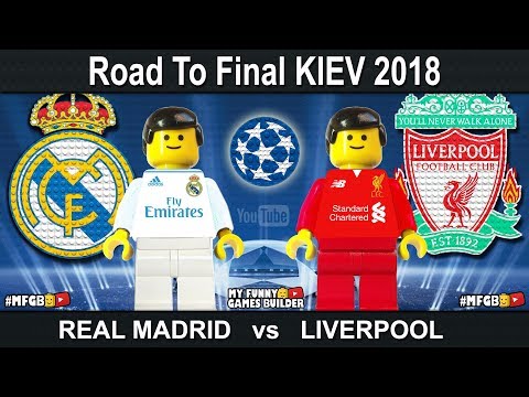 Road to Kiev • Champions League Final 2018 • Real Madrid vs Liverpool • Kyiv 2018 • Lego Football