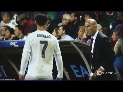 Zinadine Zidane Anger on Cristiano Ronaldo when he doesn’t understand orders vs Levante