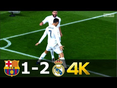 Barcelona vs Real Madrid 1-2 UHD 4k – La Liga 2015/2016 – Highlights (English Commentary)