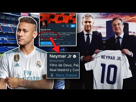 LATEST TRANSFER NEWS – Has Neymar Revealed his Transfer from PSG to REAL MADRID